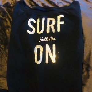Hollister boat neck pull over